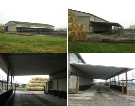 Unterstand/ Offenstall f�r Rinder